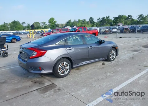 2017 Honda Civic Lx from USA, damaged, VIN 19XFC2F5XHE002566